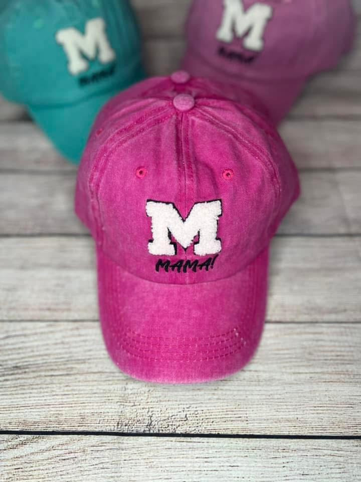 Mama Patch Embroidered Cap