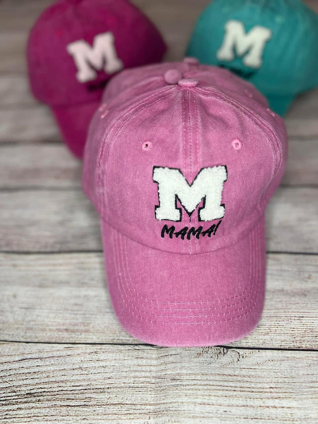 Mama Patch Embroidered Cap