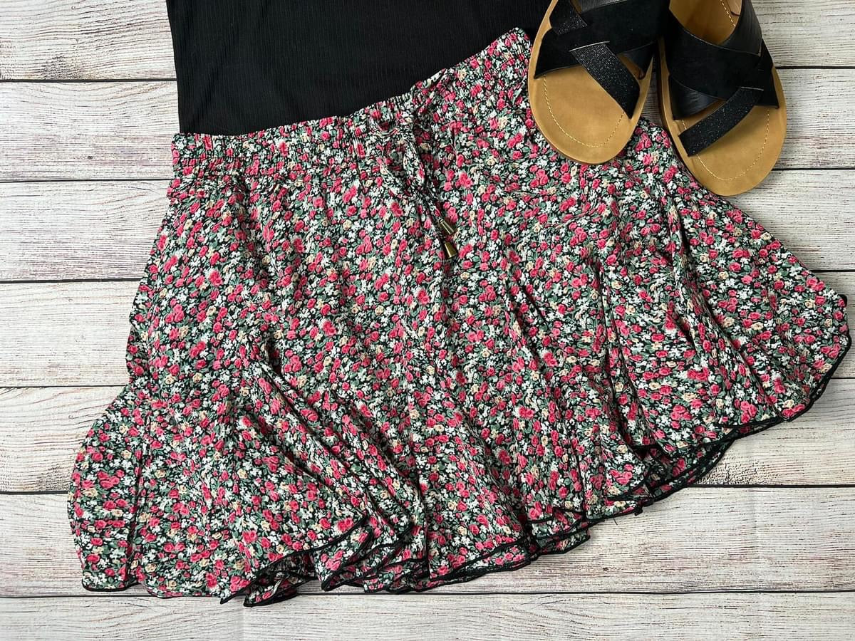 Entro Floral Skirt